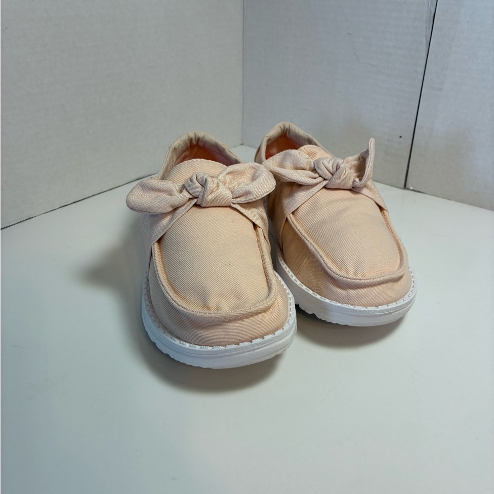 Hey Dude Pale Pink Slip-On Shoes